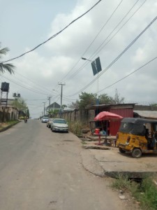 Provision of solar power street light at winners chapel roads shanem hotel road, calabar (87)
