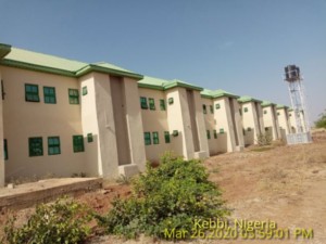 Construction of female hostel B at college of health sciences4