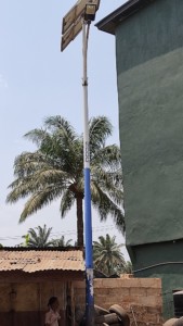 PROVISION OF SOLAR POWERED STREET LIGHTS AT AMAIFEKE, ORLU LGA, IMO STATE (3)